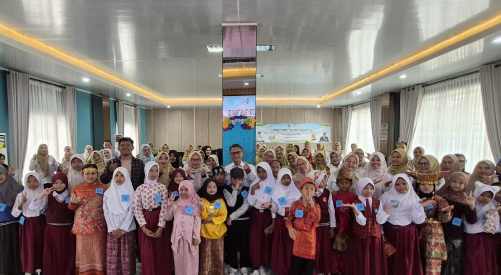 33 Siswa SD di Muara Enim Adu Kreativitas Storytelling Bahasa Merinem, Sampaikan Pesan Anti-Bullying