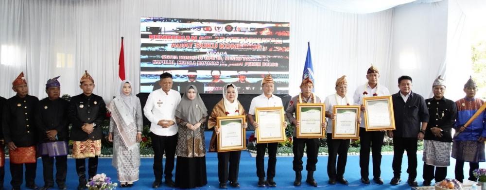 5 Tokoh Nasional RI Terima Gelar Adat Suku Komering, Tradisi Sakral Sebagai Penghargaan Kepada Pemimpin