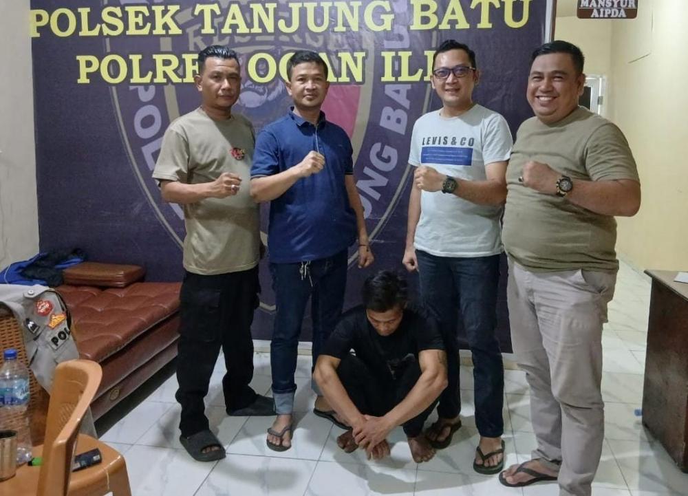 Ancam Sekuriti dengan Pisau, Pria Asal Ogan Ilir Ditangkap Polisi Setelah Sempat Bersembunyi di Pondok