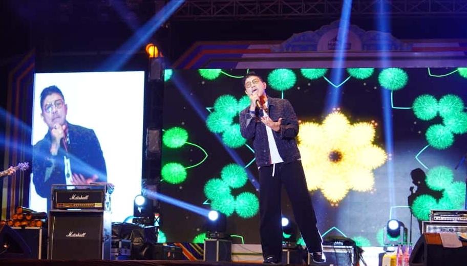 Andika Kangen Band Hibur Warga di Muba Expo 2025, Semoga Muba Makin Berkah dan Masyarakat Sejahtera