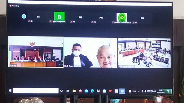 Ardani Bantah Pernyataan Alex Noerdin Dihadapan Hakim Sidang