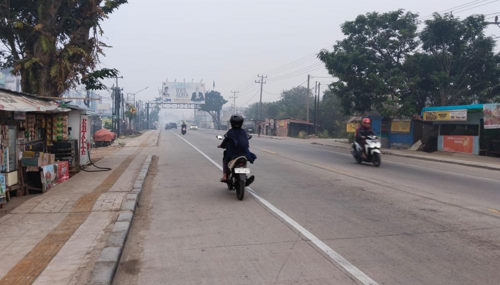 BMKG Sumsel Imbau Warga Palembang Waspadai Kabut Pagi Hari, Jarak Pandang Bisa di Bawah 1.500 Meter
