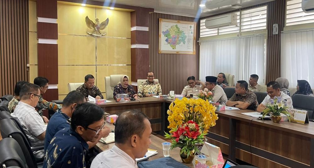 Bahas Batas Wilayah dengan Muratara dan Muaro Jambi, Pemkab Muba dan DPRD Temui Pemprov Sumsel