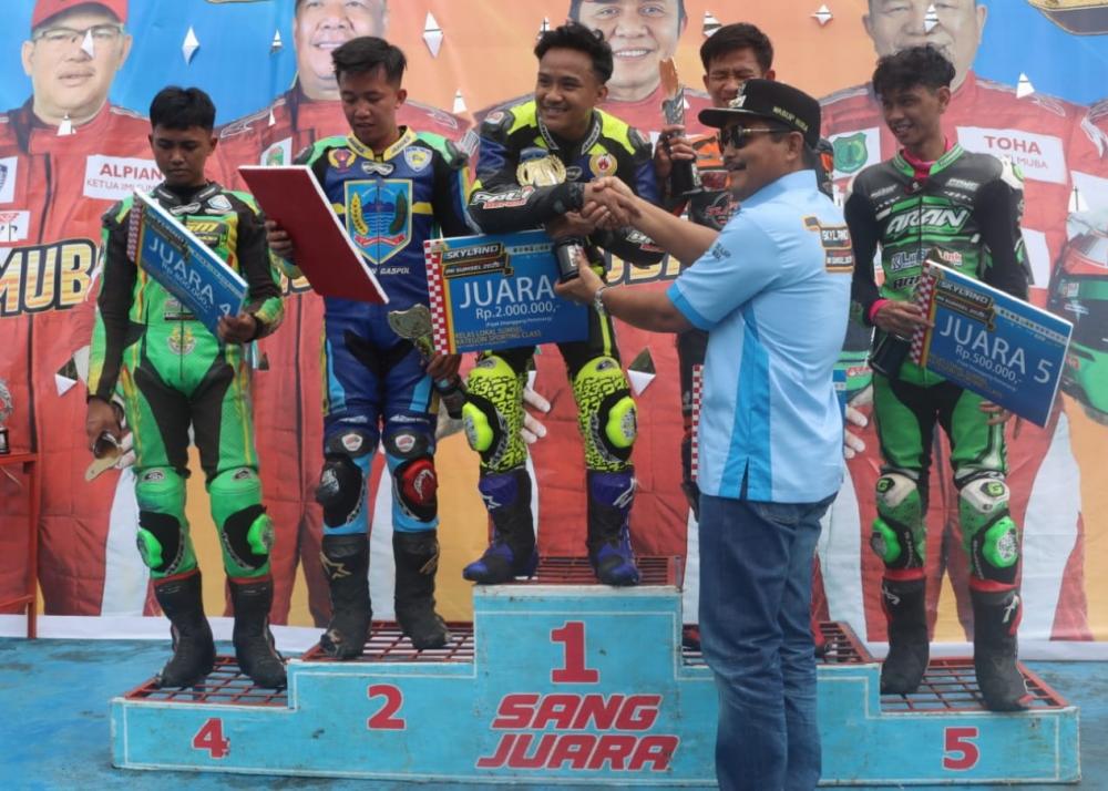 Balap Motor Skyland Prix 2025 di Musi Banyuasin Jadi Ajang Penyaluran Bakat Generasi Muda