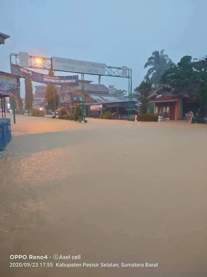 Banjir dan Tanah Longsor Landa Kabupaten Pesisir Selatan