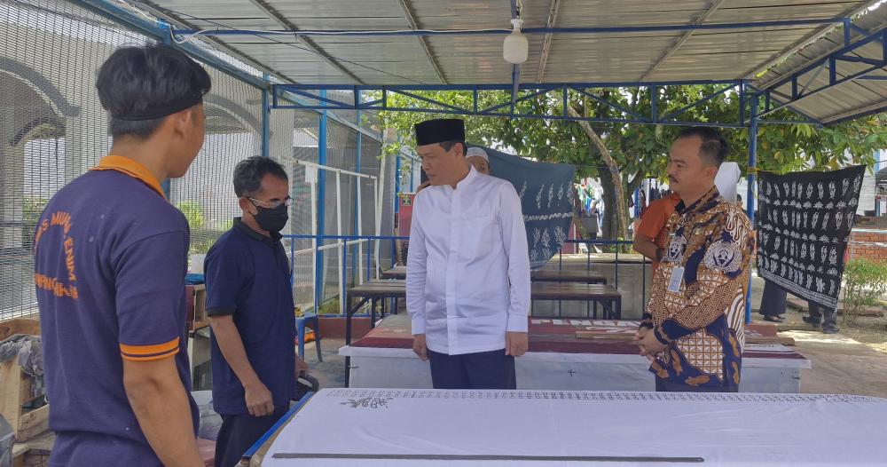 Batik Lemang Resmi Jadi Produk UMKM Khas Muara Enim, Hasil Karya Warga Binaan Lapas dalam Program UMKM MEMBARA