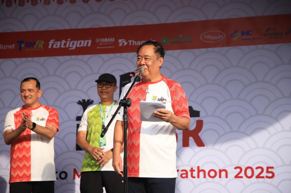 Buka Musi Runner 5K, Wagub Cik Ujang: Ini Ajang Pencarian Bibit Pelari Untuk Mengharumkan Sumsel di Kancah Nasional