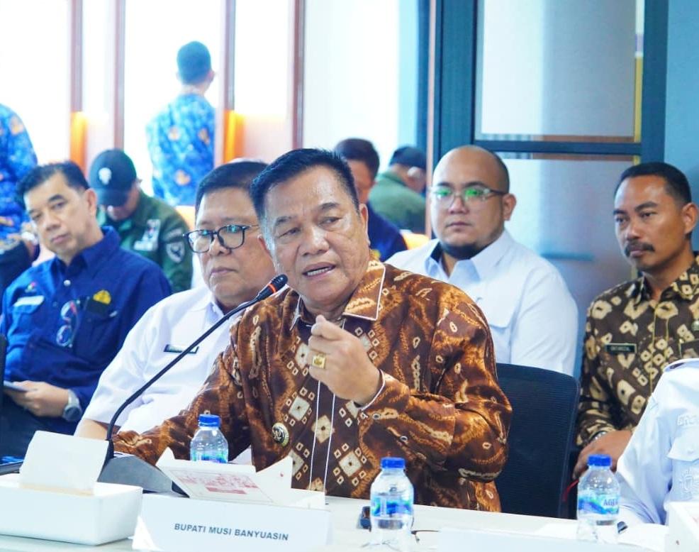 Bupati Muba Bahas Percepatan Pengelolaan Sumur Minyak Rakyat dalam Rapat Bersama Kementerian ESDM dan SKK Migas