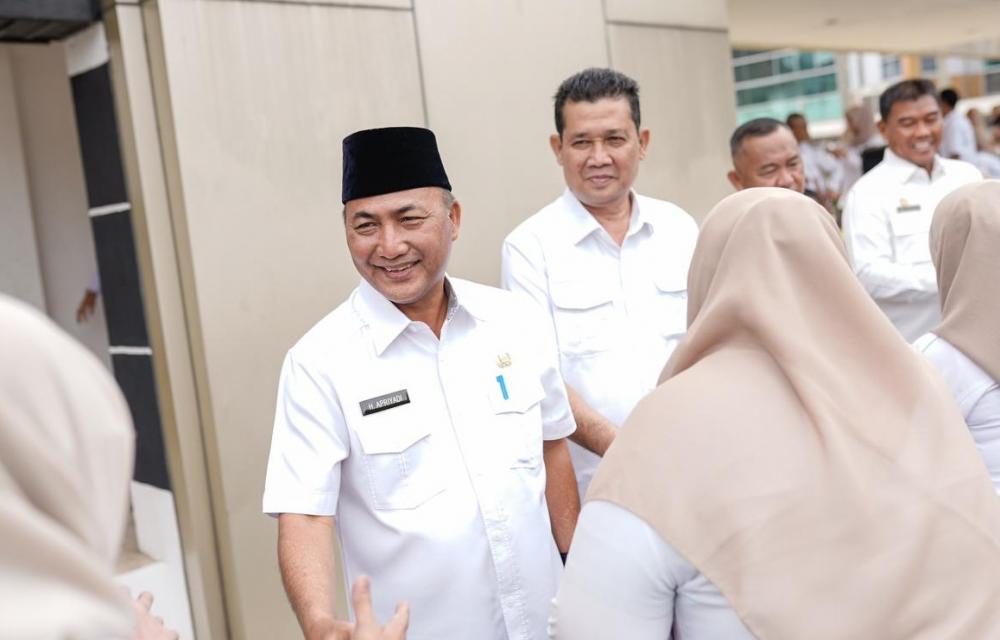 Bupati Toha Tohet Berharap Apriyadi Jadi Jembatan Pemkab Muba dengan Pemprov Sumsel
