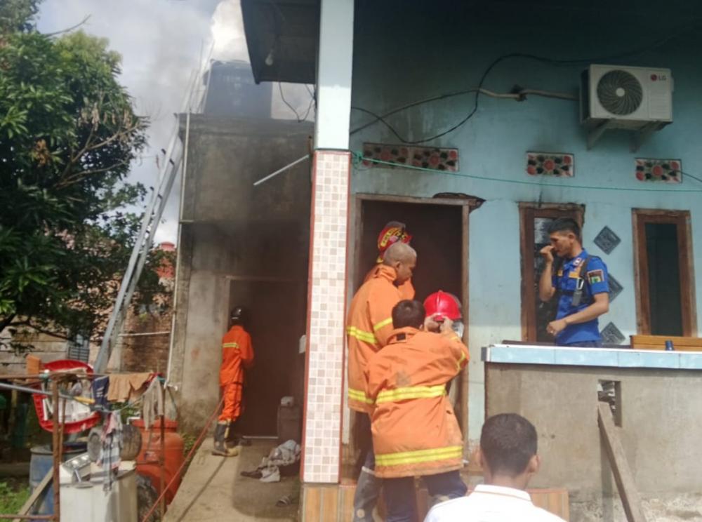 Diduga Akibat Korsleting Listrik, Rumah di Musi Banyuasin Terbakar: 40 Tabung Gas Berhasil Diselamatkan