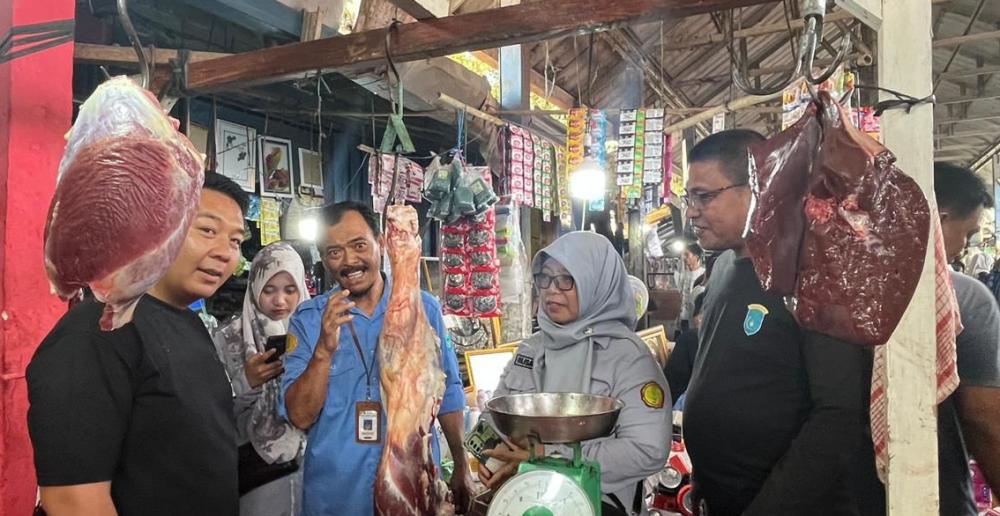 Disbunnak OKI Gencarkan Operasi Pasar, Harga Daging Sapi Ditekan Jelang Idul Fitri 1447 H