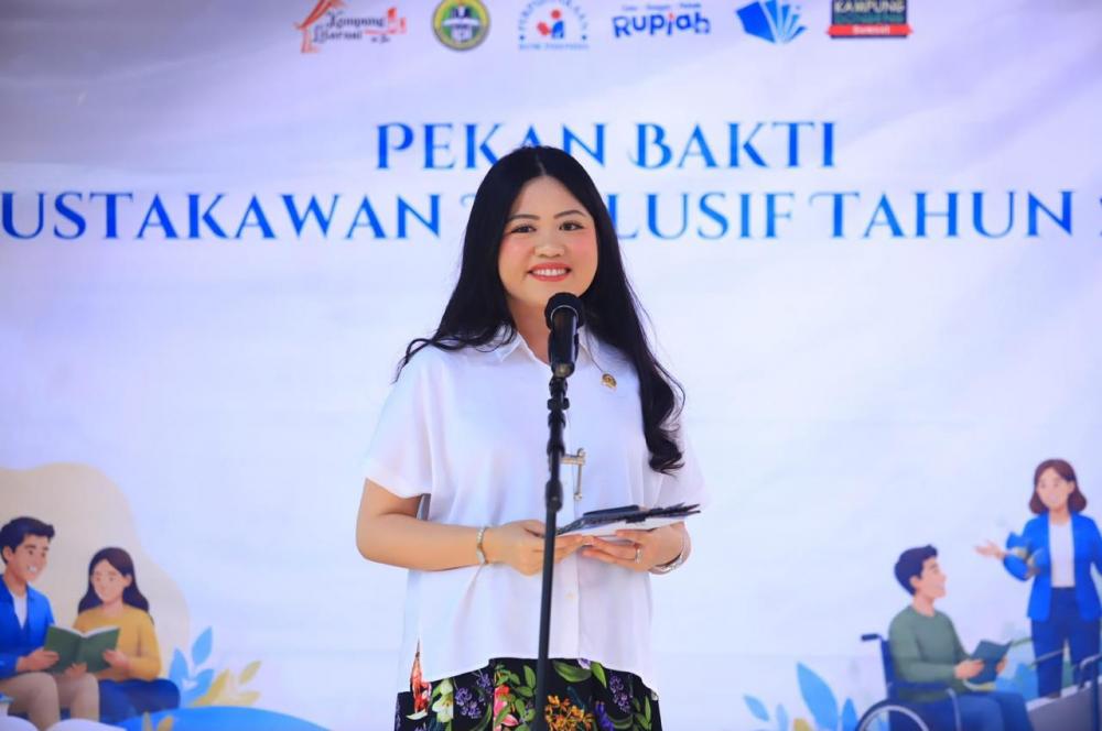 Dorong Literasi Inklusif Sejak Dini, Senator dr Ratu Tenny Leriva Tekankan Pentingnya Literasi sebagai Investasi Masa Depan