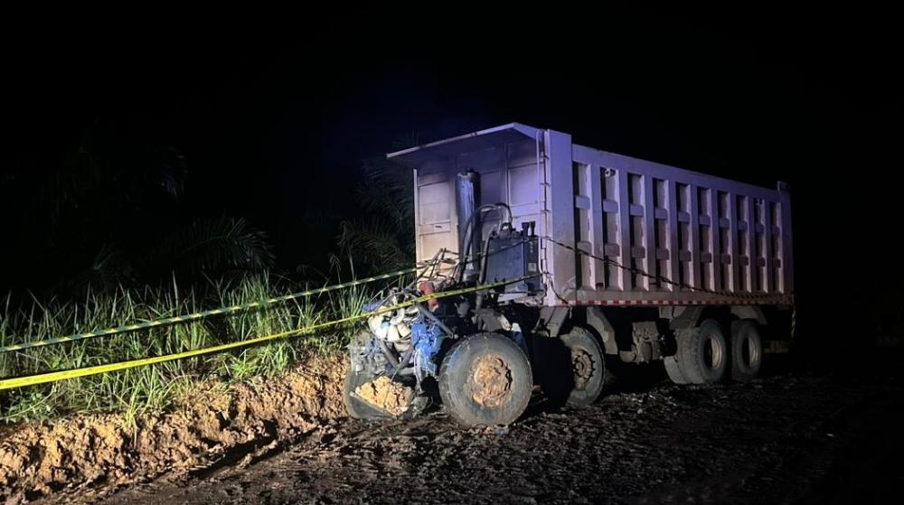 Dua Dump Truck Batu Bara Tabrakan di Jalan Hauling Muratara, Satu Sopir Tewas Terbakar dan Dua Korban Dirujuk ke RS Siloam