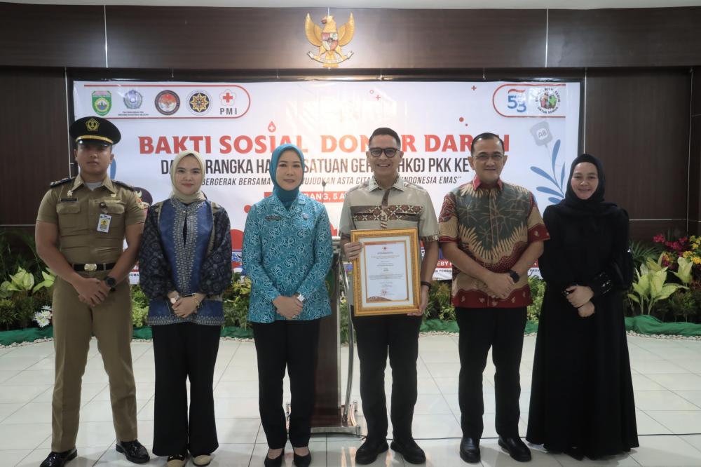 Feby Deru Harapkan Aksi Donor Darah Rutin Digelar Untuk Memenuhi Kebutuhan Stok Darah Bagi Pasien Operasi dan Cuci Darah