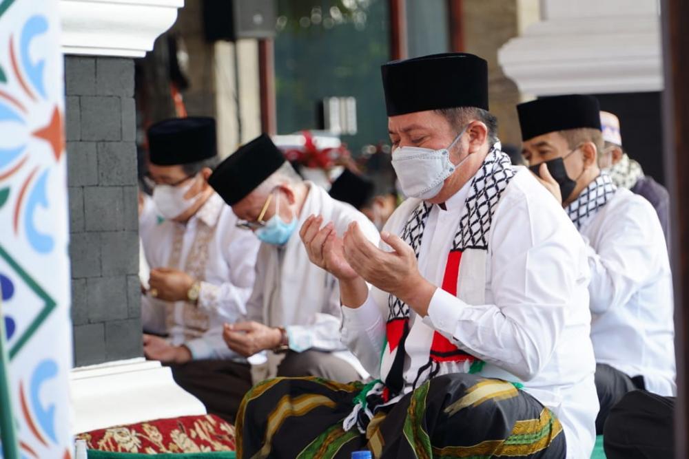 Gelar Doa Bersama, Gubernur Sumsel Bantu Ambulans untuk Palestina