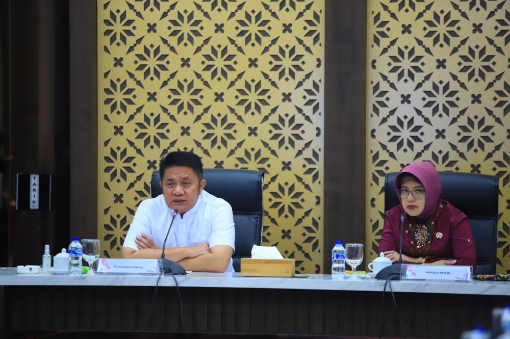 Gubernur Herman Deru: Kebijakan Sumsel Harus Berbasis Data Statistik