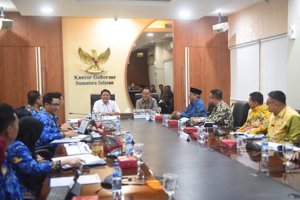 Gubernur Herman Deru Dorong Percepatan Pembangunan Infrasturktur Lahat Melalui BKBK