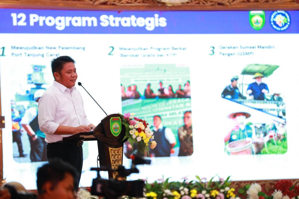 Gubernur Herman Deru Paparkan 12 Program Prioritas Sumsel 2025–2029 di Musrenbang RPJMD