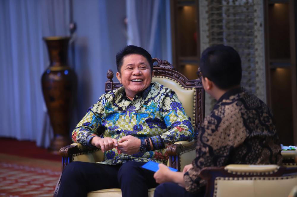 Gubernur Herman Deru Paparkan Strategi Tekan Kemiskinan dan Kemandirian Pangan Sumsel dalam Podcast detik.com