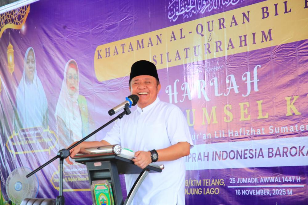 Gubernur Herman Deru Tegaskan Komitmen Penguatan Pendidikan Al-Quran di Harlah ke-2 JMQH Sumsel