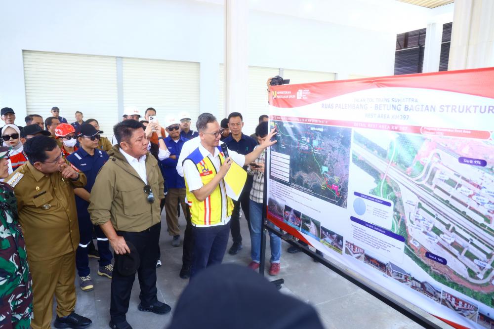 Gubernur Sumsel Herman Deru Pastikan Tol Kapal Betung Siap Difungsikan untuk Dukung Kelancaran Mudik Lebaran 2026