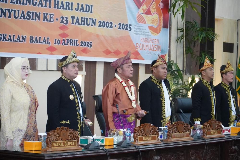 Gubernur Sumsel Herman Deru Puji  Kabupaten Banyuasin, Di Usia ke-23 Tahun Telah Banyak Raih Prestasi 