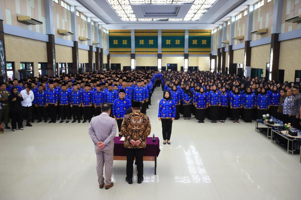 HDCU Resmikan 1.305 PPPK Pemprov Sumsel Tahap II, Tegaskan Tanggung Jawab dan Kerja Keras