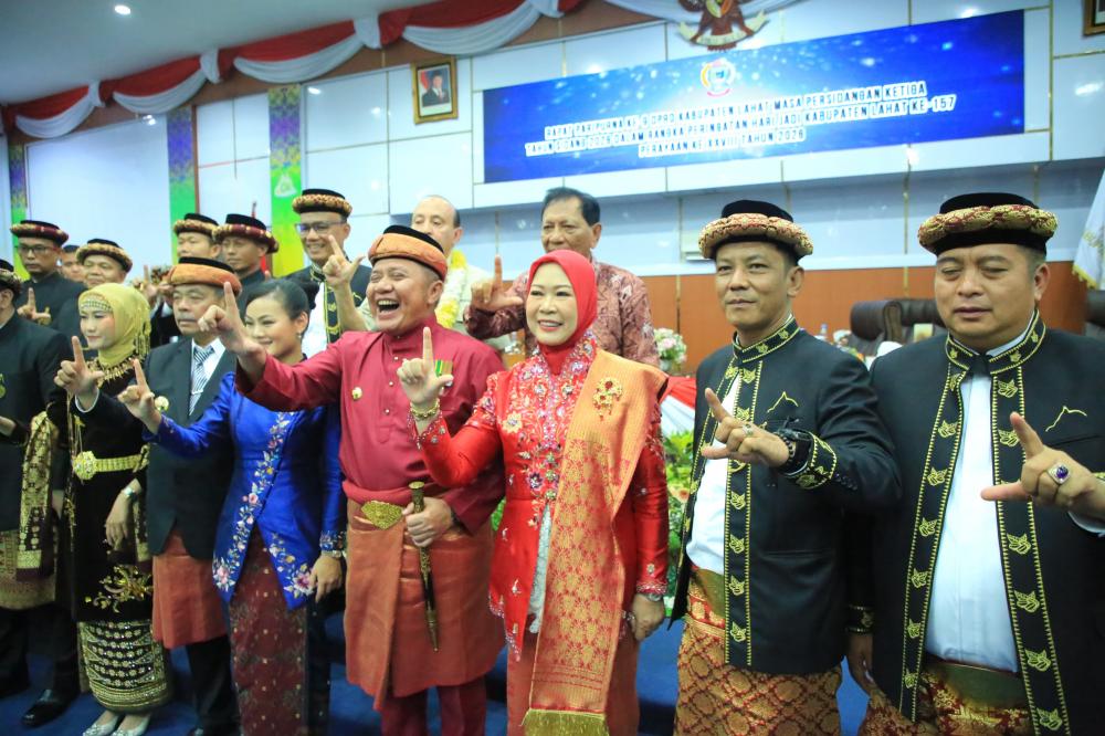 HUT ke-157 Lahat, Gubernur Herman Deru Tekankan Pembangunan Berbasis SDM dan Data Akurat