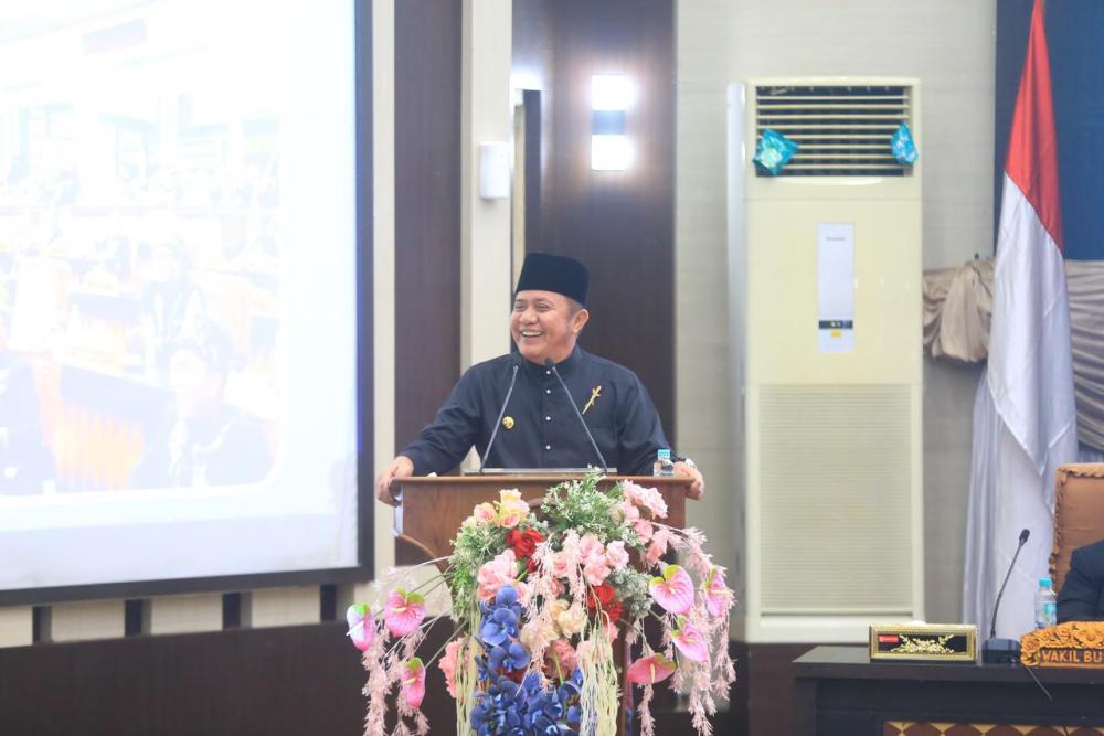 Hadiri HUT ke-80 Kabupaten OKI, Gubernur Herman Deru Ajak Jalankan Program Prioritas dan Pererat Kerukunan