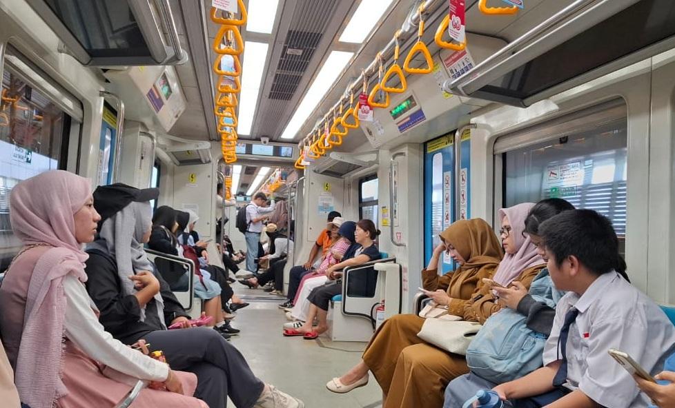 Hampir 20 Ribu Penumpang Gunakan LRT Sumsel Selama Libur Idul Adha 1447 H, Bukti Meningkatnya Minat Transportasi Publik di Palembang