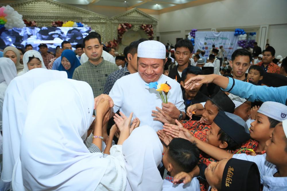 Herman Deru: Anak Yatim Harus Tumbuh Menjadi Generasi yang Memberi Manfaat