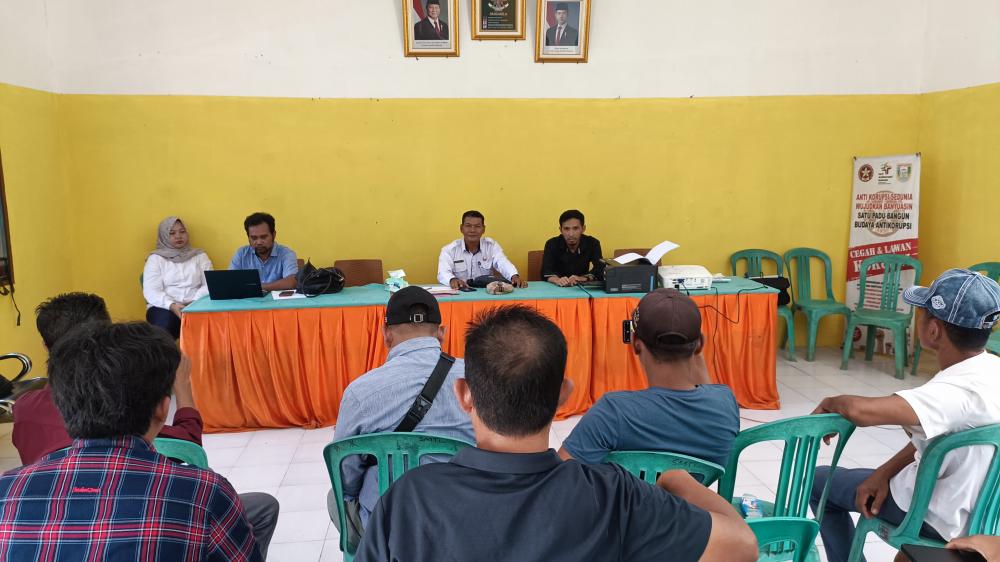 Intelkam Polres Banyuasin Monitoring Rencana Pilkades PAW Semuntul