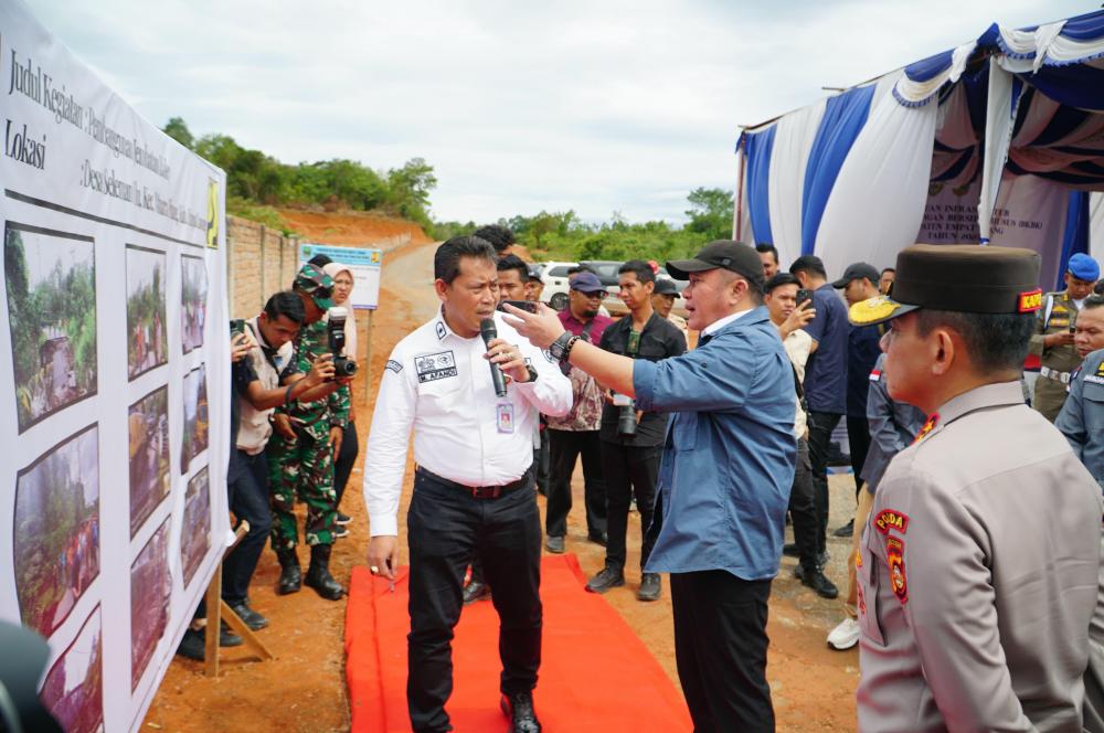 Jalan Lingkar Tebing Tinggi Dipercepat, Herman Deru Dorong Percepatan Mobilitas Warga