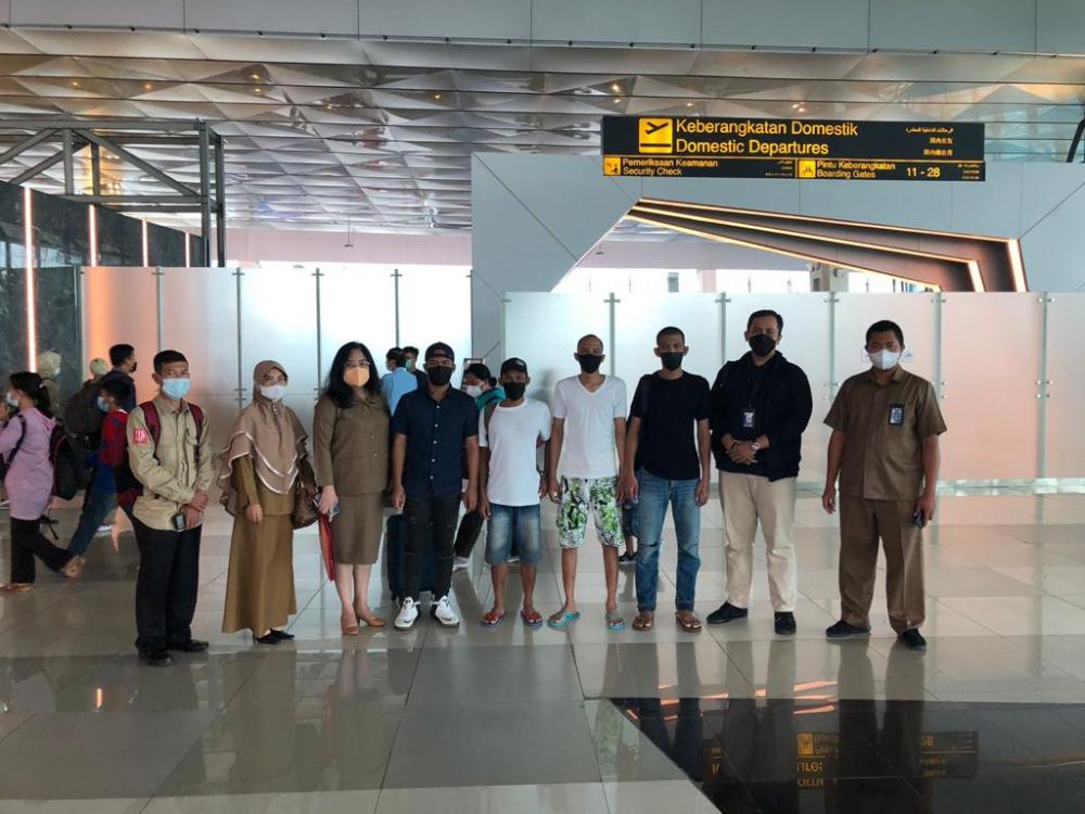 KKP Pulangkan Tiga Nelayan yang Ditangkap Aparat Malaysia