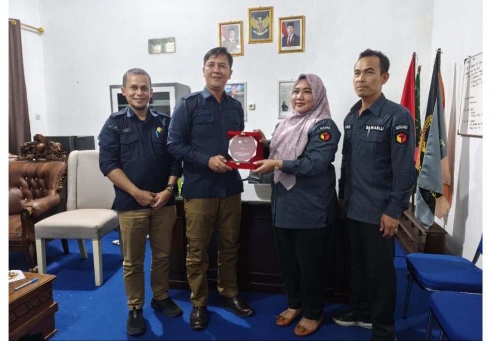 KPU Berikan Apresiasi Kepada Bawaslu Banyuasin Atas Kemitraan yang Terjalin Erat