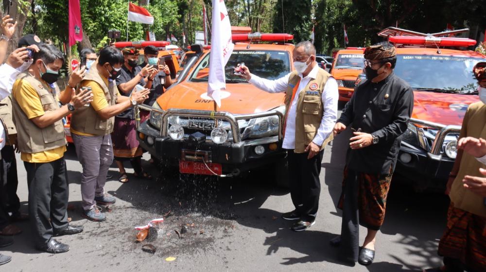 Ka BNPB Luncurkan Mobil Masker Perkuat Disiplin Masyarakat di Pulau Dewata