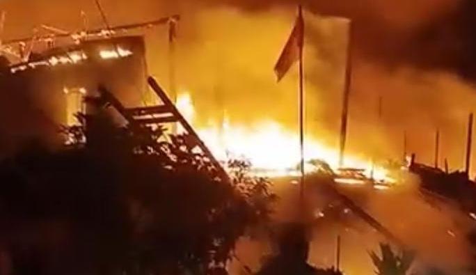 Kebakaran Hebat di Ogan Ilir Hanguskan Lima Rumah, Kerugian Capai Rp3 Miliar, Bahan Tekstil Percepat Merambatnya Api