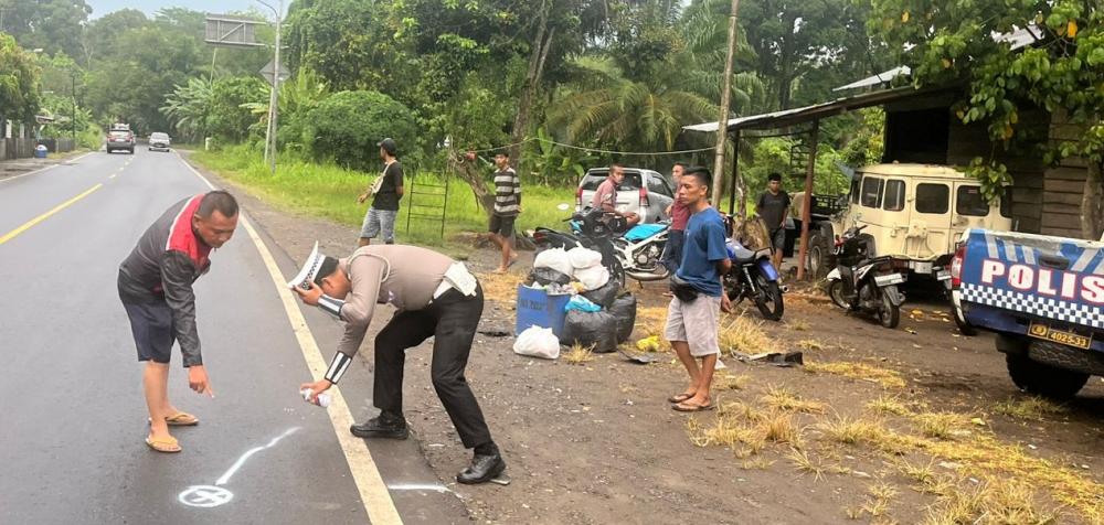 Kecelakaan Maut di Jalan Lintas Muara Enim-Prabumulih, Pengendara Honda Beat Tewas Tertabrak Avanza Saat Disalip