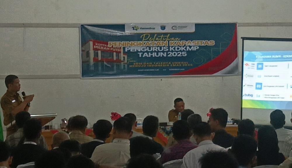 Kemenkop Gelar Pelatihan Peningkatan Kapasitas Pengurus KDKMP, Sasar 327 Koperasi di Kabupaten Ogan Komering Ilir