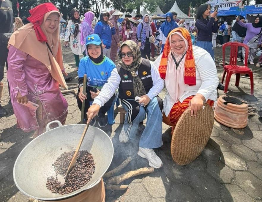 Kenalkan Kopi Semende di Pagar Alam Festival Kopi, Wabup Sumarni Dorong Wisata dan Ekonomi Kreatif Muara Enim