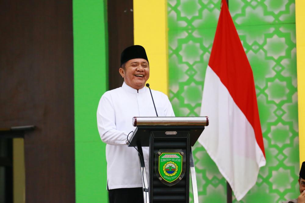 Lewat Doa Kebangsaan, Herman Deru Titip Proyek Strategis Sumsel kepada Pemerintah Pusat
