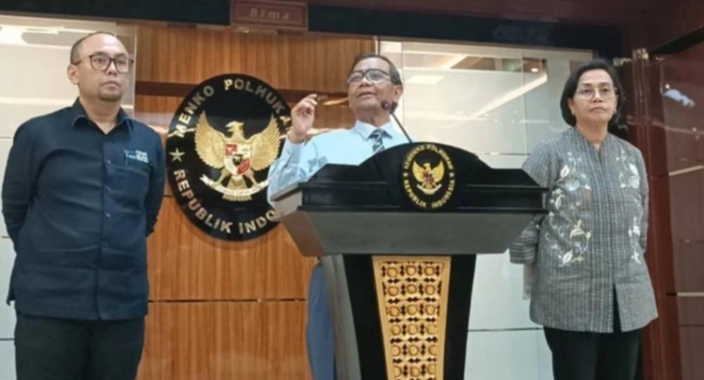 Mahfud Ungkap Modus TPPU Rp 349 T di Kementerian Keuangan