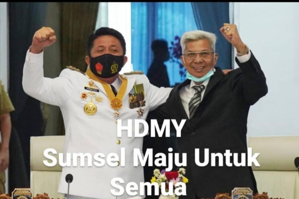 Masyarakat Sumsel Puas Terhadap Pemerintahan HDMY