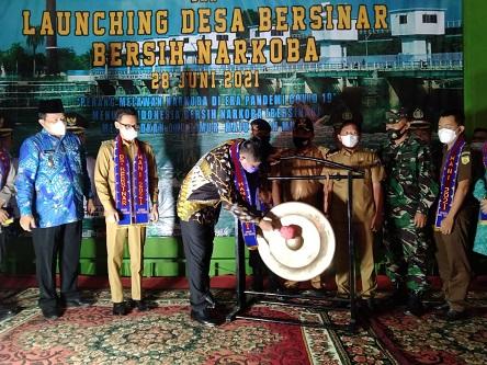 Muncak Kabau Menjadi Desa Perdana Bersih Narkoba di OKU Timur