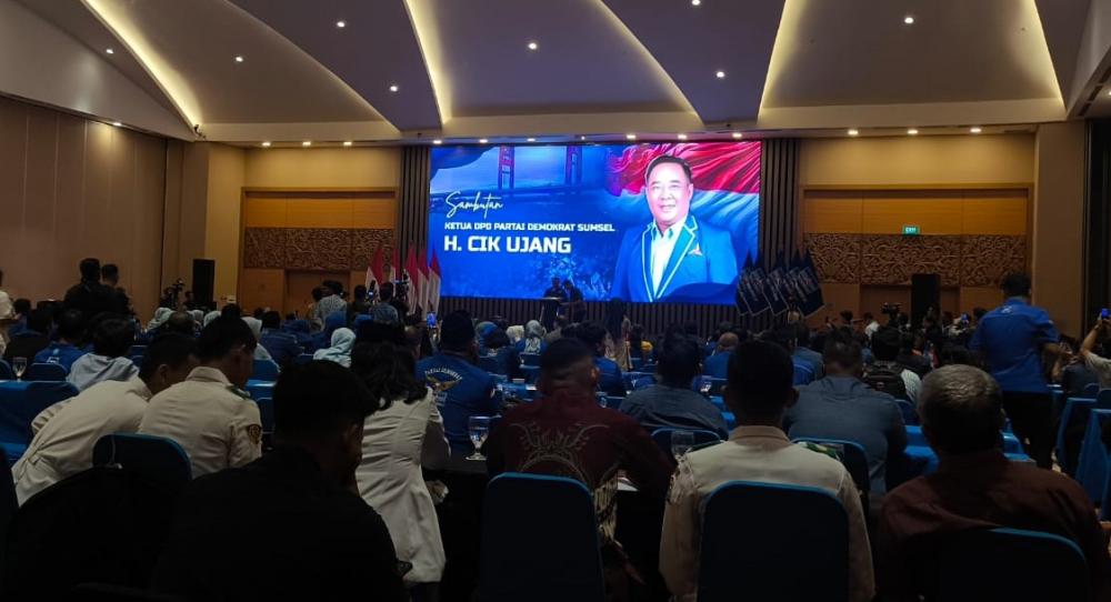 Musda V Demokrat Sumsel, AHY Instruksikan Rapatkan Barisan dan Rebut Kembali Hati Rakyat