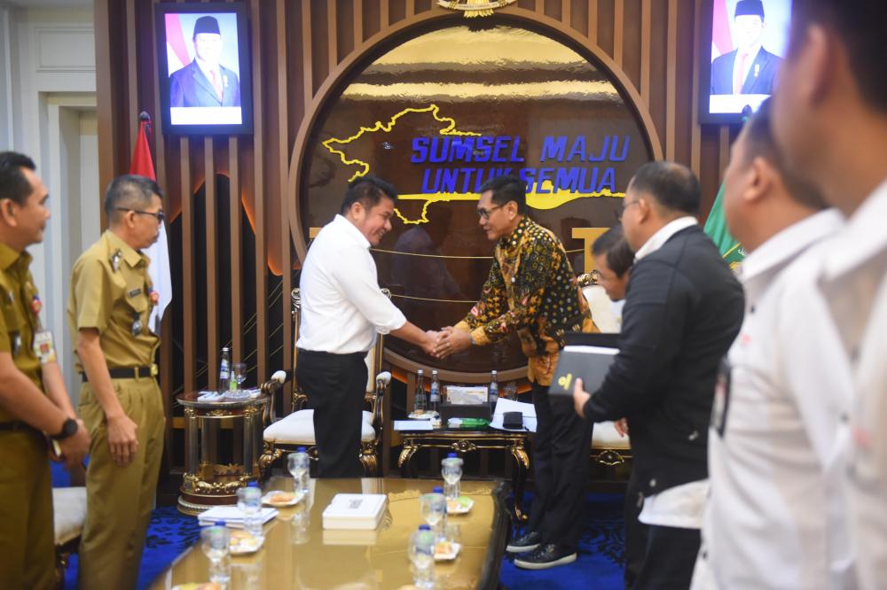 Ombudsman RI Nilai Sumsel Responsif, Herman Deru Dorong Akuntabilitas Layanan Publik