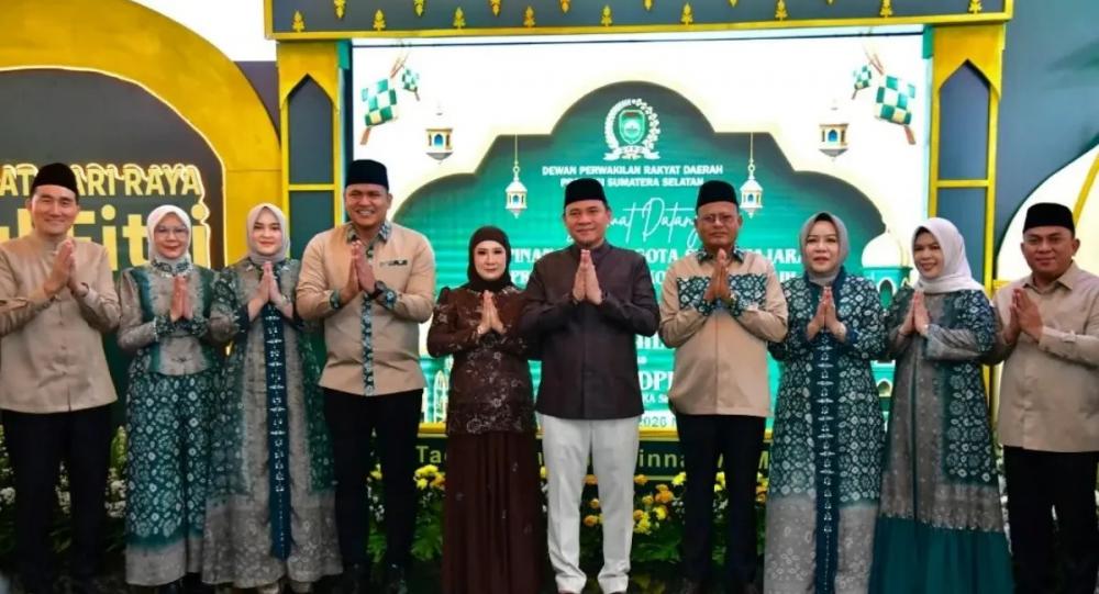 Open House Ketua DPRD Sumsel Jadi Ruang Sinergi, Pemkot Prabumulih Hadir Lengkap