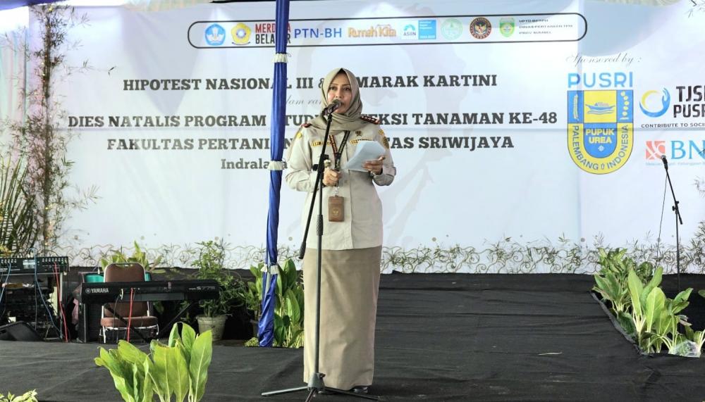 Orasi Ilmiah di Universitas Sriwijaya, Kepala Karantina Sumsel Soroti Biosekuriti dan Pentingnya Sinergi