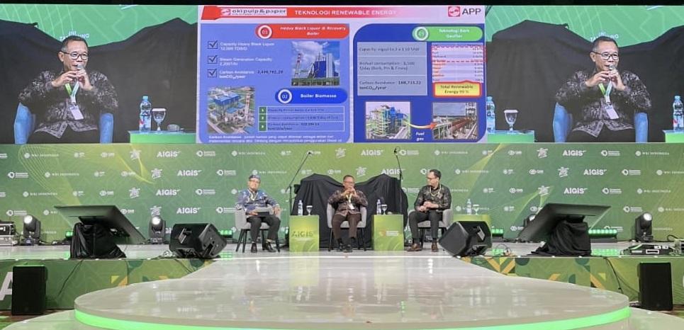 PT OKI Pulp & Paper Mills Dorong Transisi Industri Hijau,  Paparkan Inisiatif Energi Terbarukan dan Rehabilitasi Mangrove di AIGIS 2025