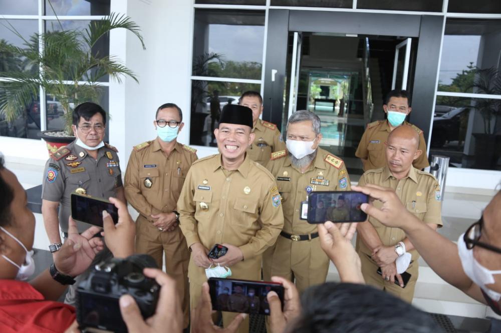 Pasca Libur Panjang, PLH Bupati OKU Teddy Meilwansyah Lakukan Sidak di Sejumlah OPD